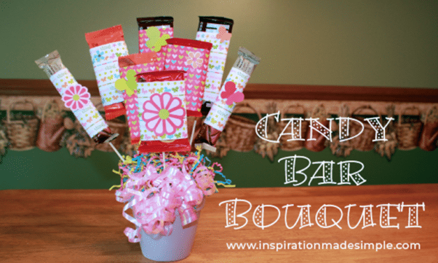 DIY Candy Bar Bouquet