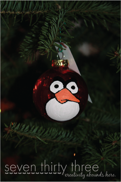Angry Bird Ornament