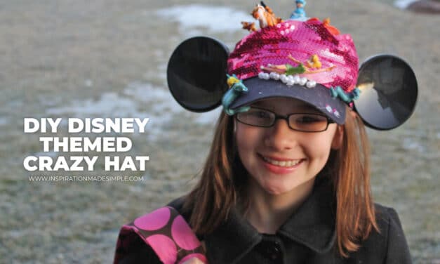 DIY Disney Themed Crazy Hat