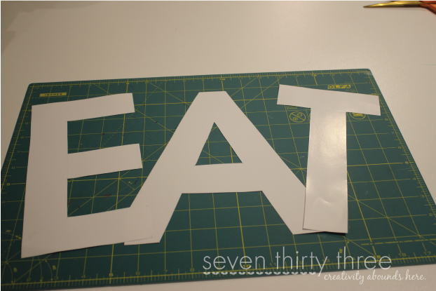 Easy DIY “Paper Mache” Letters