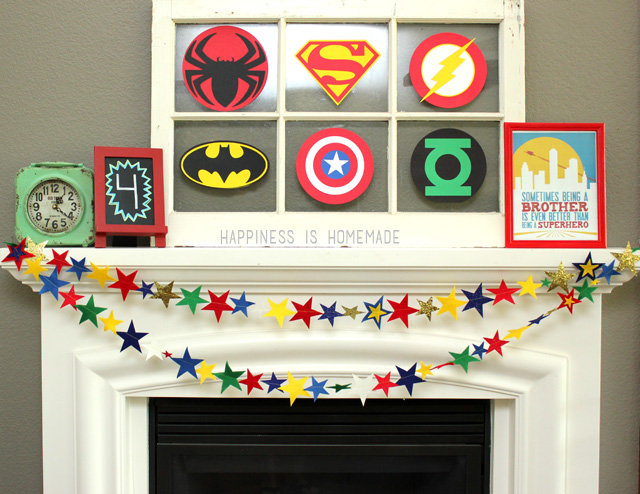 Super Hero Party by Happiness is Homemade