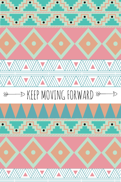 Keep Moving Forward - iPhone Wallpaper - Inspiration Made Simple