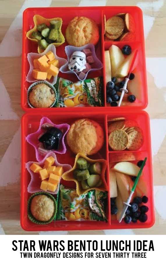 Star Wars Bento Lunch Idea