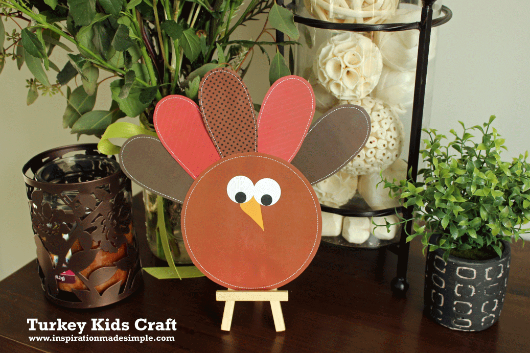 Free Printable Thanksgiving Turkey Kids Craft