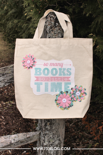 So Many Books So Little Time – Library Tote Bag