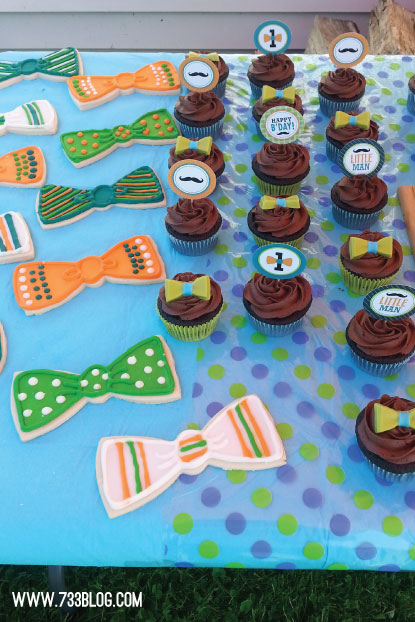 Little Man Mustache Bash First Birthday Party Printables