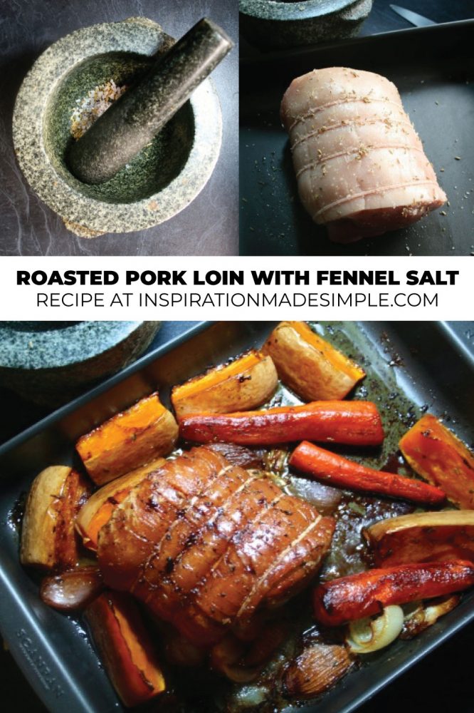 Roasted Pork Loin with Fennel Salt Dinner Recipe