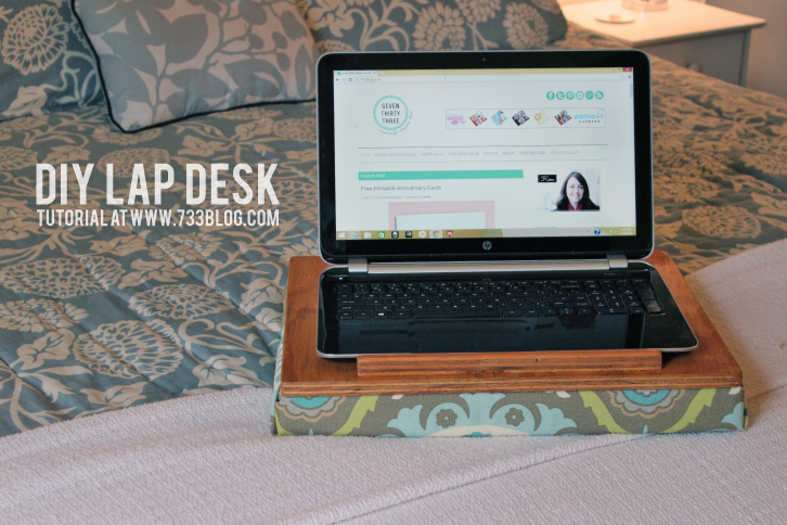 Simple DIY Lap Desk
