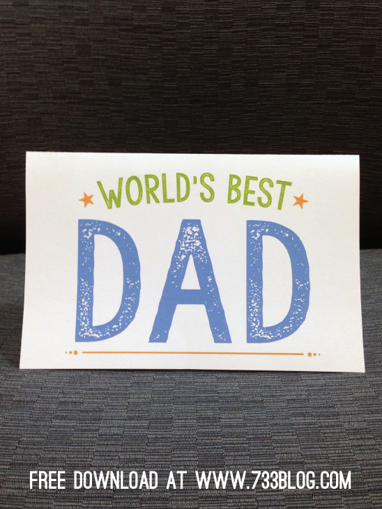 Free Printable Father's Day Cards - Inspiration Made Simple