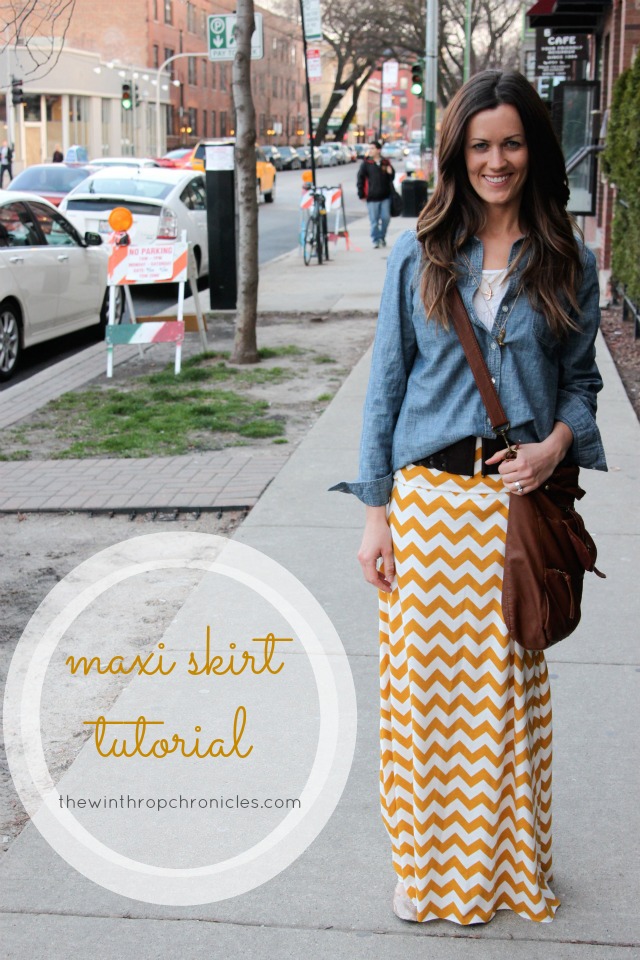 Maxi Skirt Tutorial