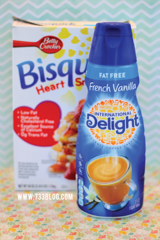 2 ingredients to make delicious French Vanilla Pancakes! #IDelight