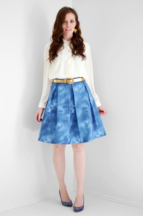 Kate Spade Inspired Skirt Tutorial