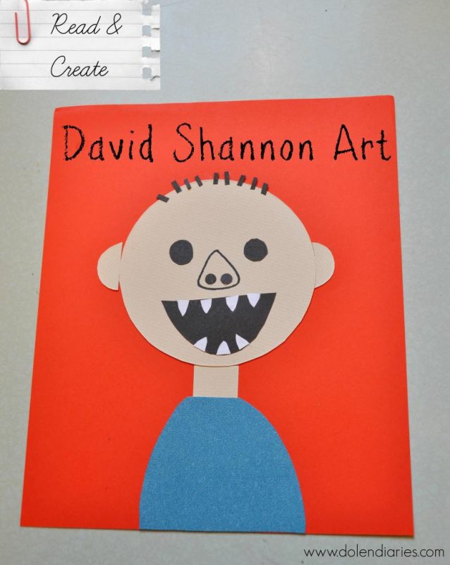David Shannon Art Kid's Craft - Inspiration Made Simple