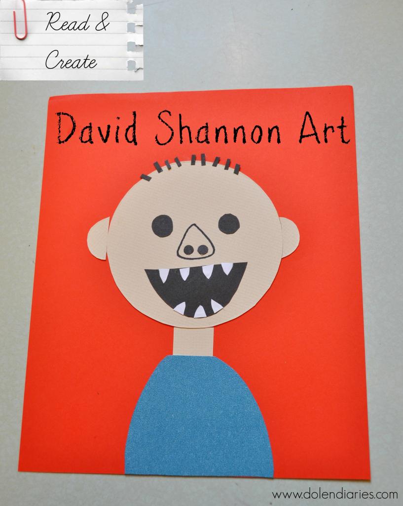 David Shannon Art Kid’s Craft