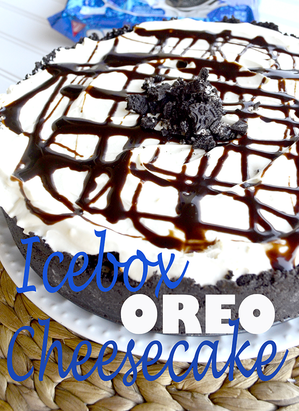Icebox Oreo Cheesecake~Recipe