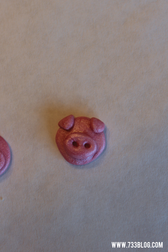 Clay Pig Earring Tutorial