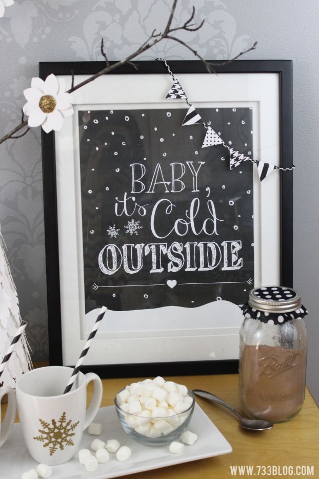 Baby It's Cold Outside Free Printable