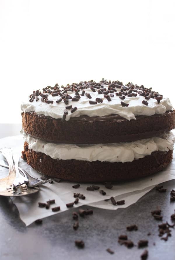 Nutella Chocolate Layer Cake Recipe