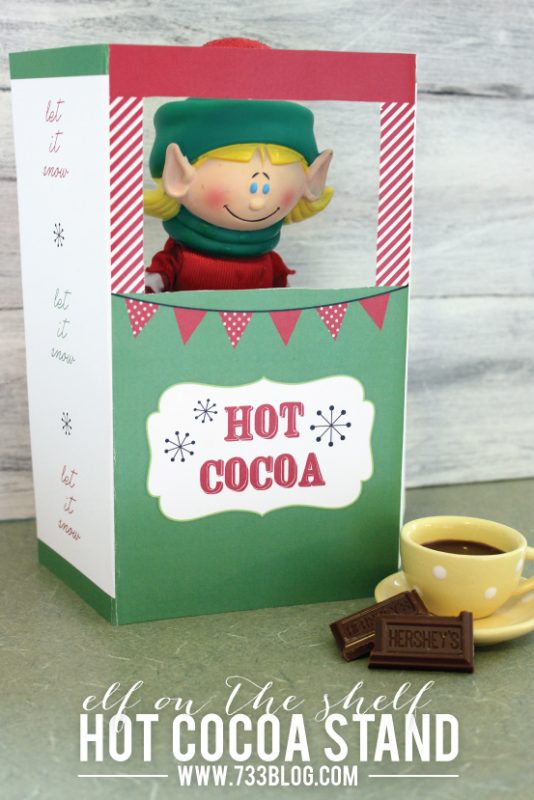 Christmas Elf Hot Cocoa Stand - Inspiration Made Simple