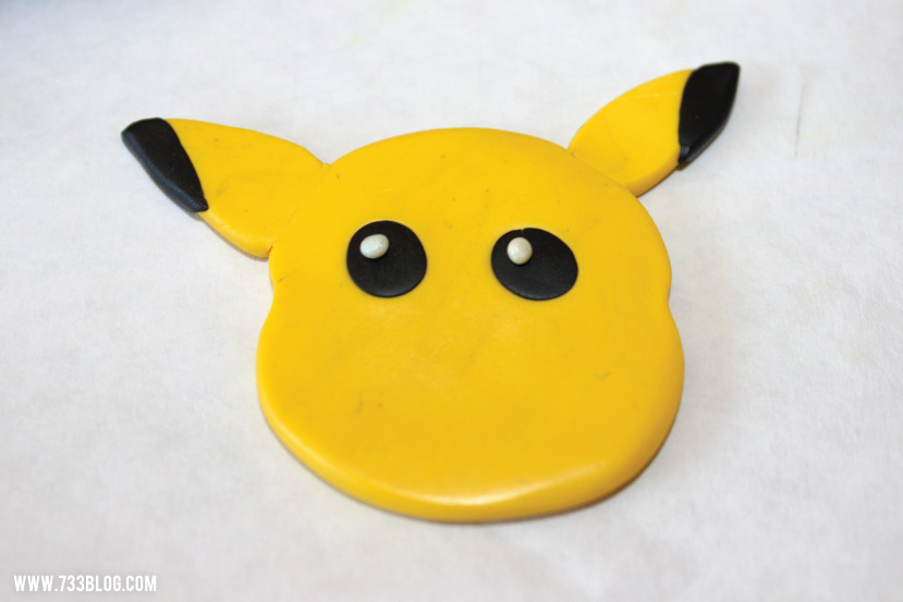 Clay Pikachu Ornament Tutorial