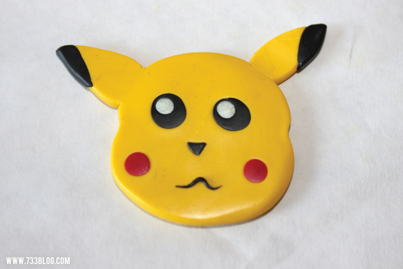 Clay Pikachu Ornament Tutorial