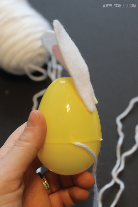 DIY Easter Egg Bunny