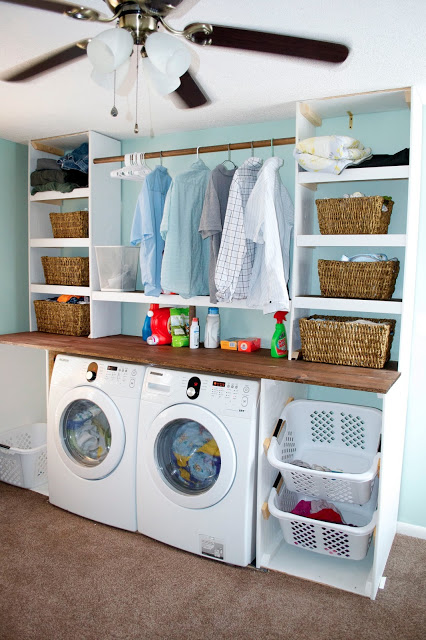 Laundry room built ins