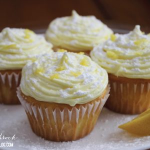Savannah Smiles Inspired Lemon Cupcakes