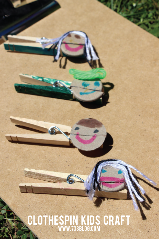 Clothespin Puppets