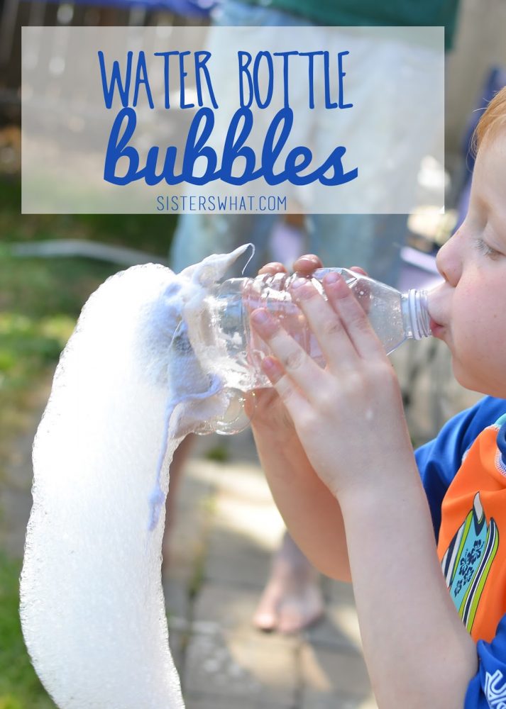 Water Bottle Bubbles