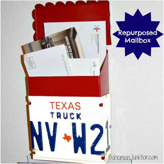 License Plate Mailbox