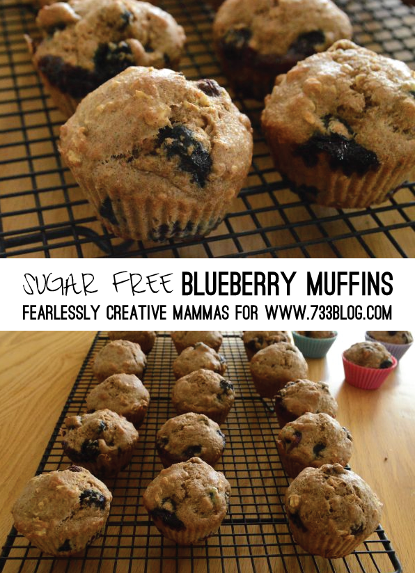 Sugar Free Blueberry uffins