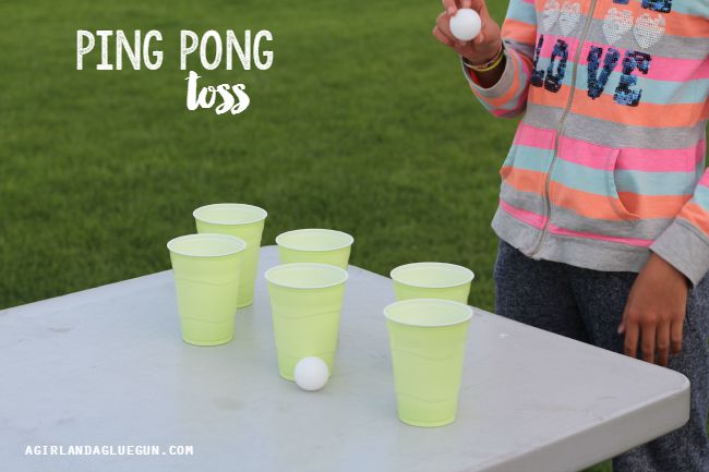Ping Pong Toss