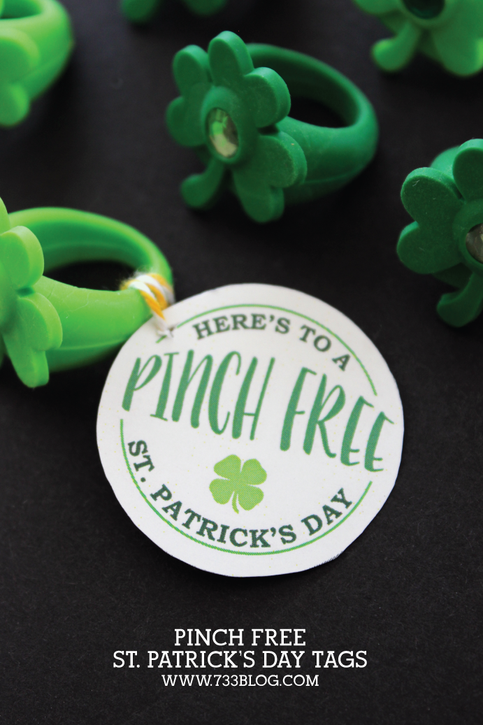 St. Patrick’s Day Pinch Free Tags