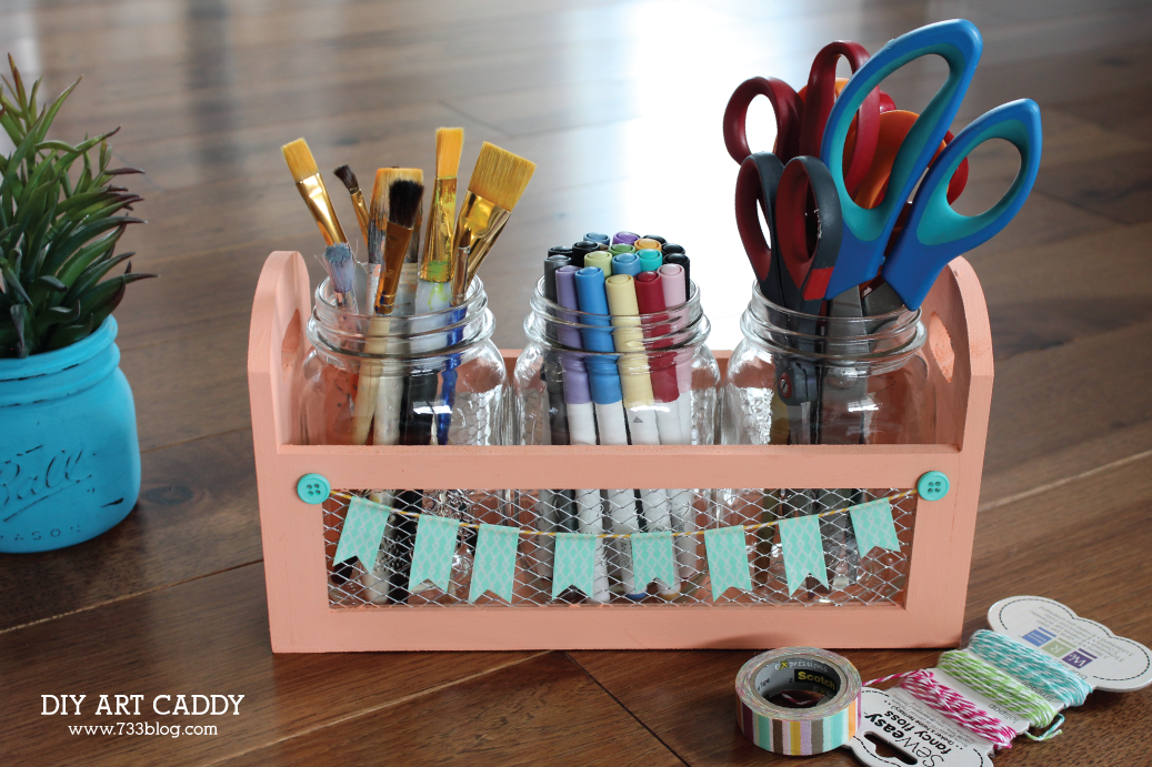 DIY Art Caddy Tutorial - Inspiration Made Simple