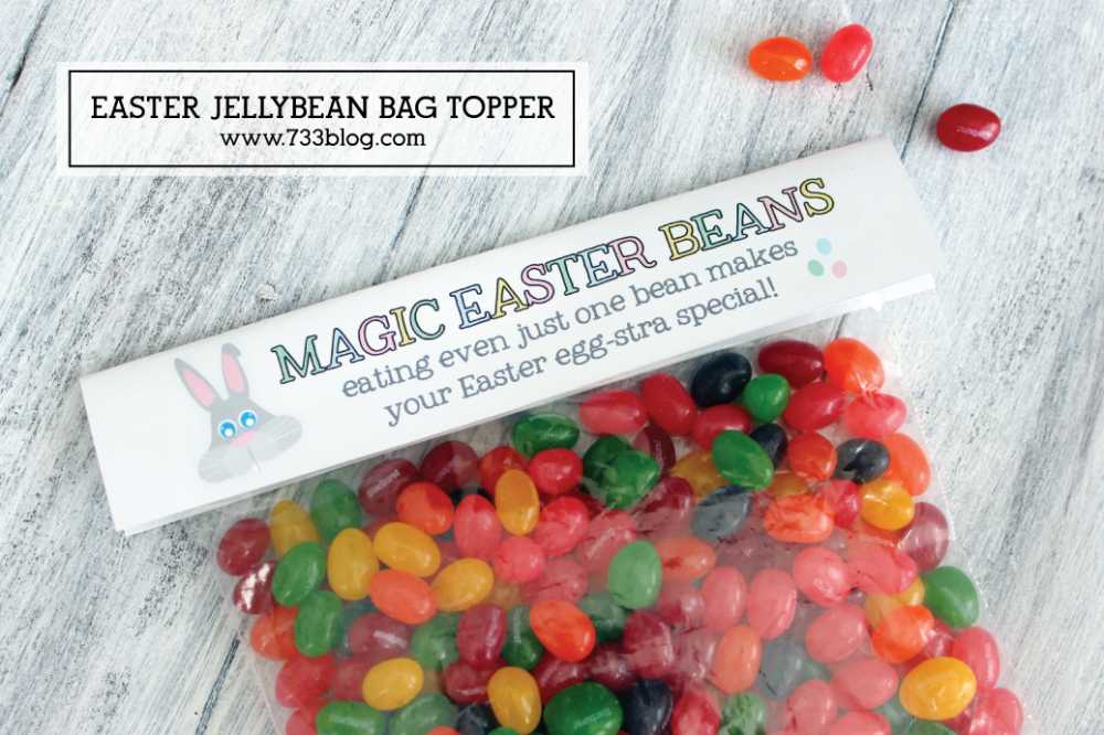 Printable Easter Magic Beans Bag Topper - Inspiration Made Simple