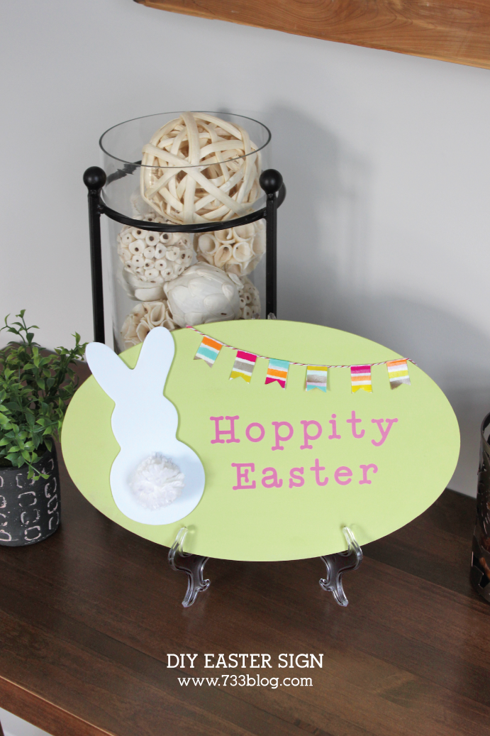 Fun and Festive DIY Easter Sign