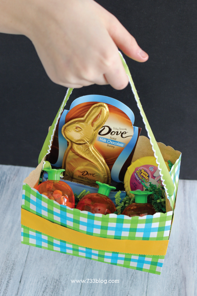 DIY Gift Bag Easter Basket Tutorial