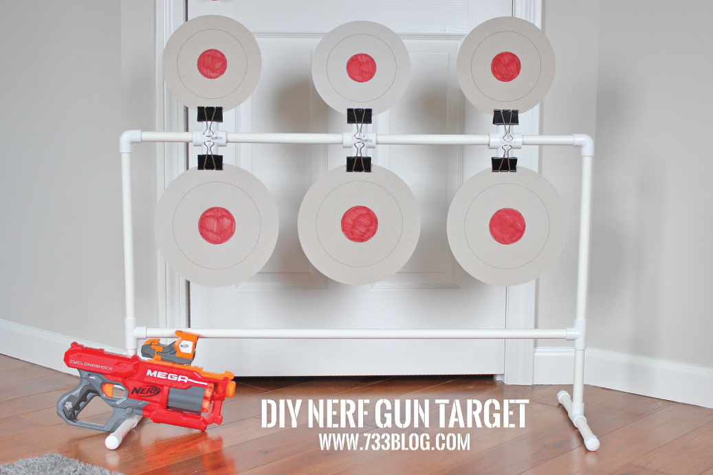 DIY Spinning Nerf Target