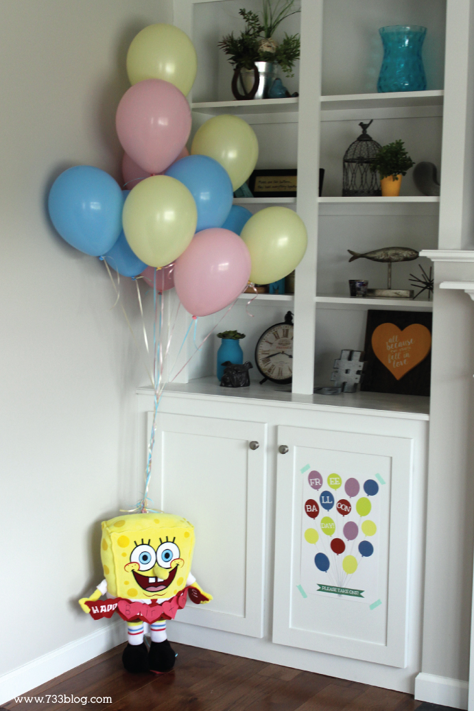 Spongebob Themed Birthday Party Ideas