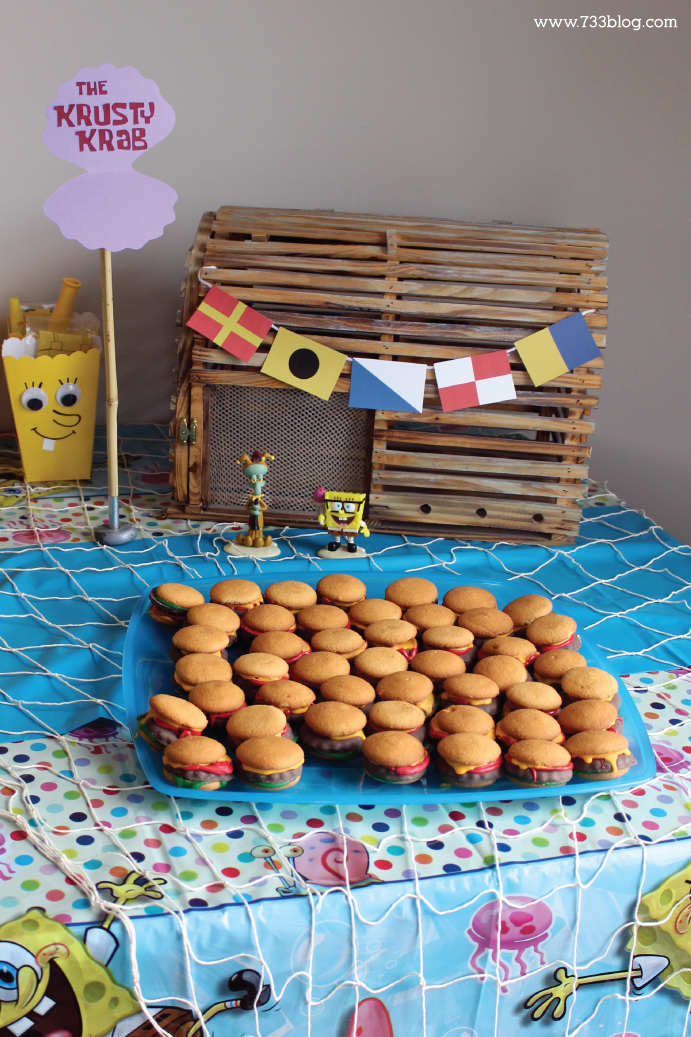 Spongebob Birthday Party Decor