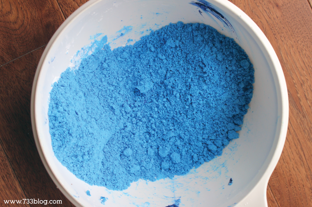Colored Powder Recipe perfect for backyard Color Runs, Color Wars or gender reveals! 