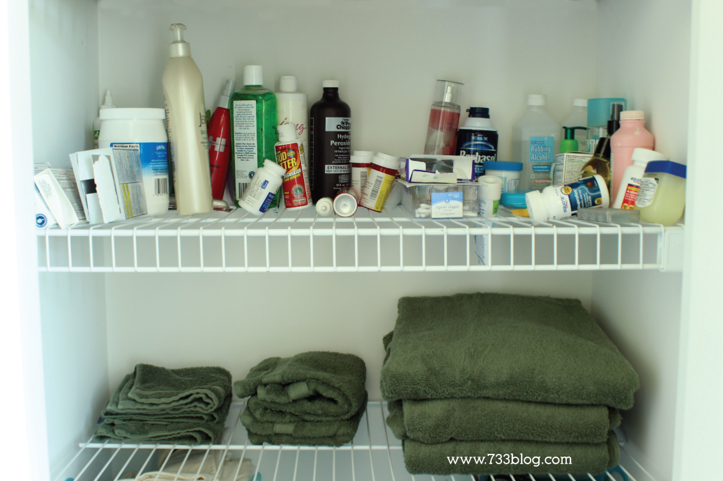Cover those wire shelves for a cleaner, easier to organize closet!