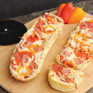 This easy French Bread Pizza recipe is a kid-favorite!