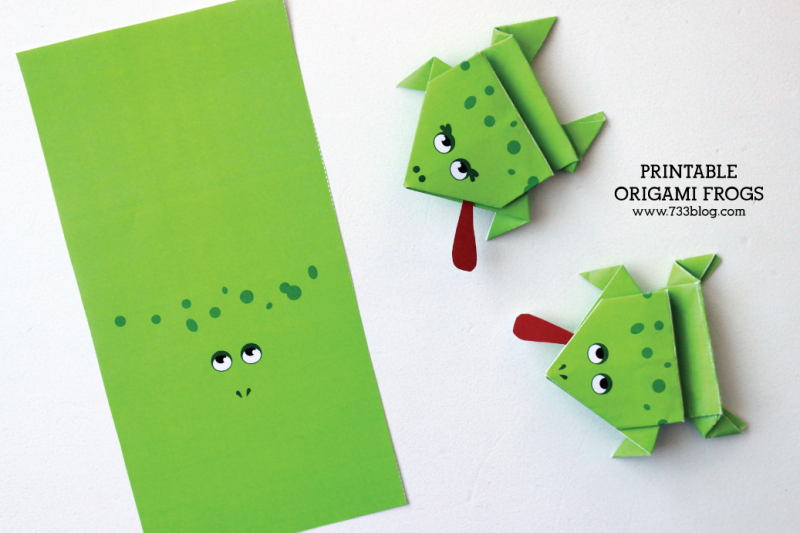 Printable Origami Frogs Inspiration Made Simple