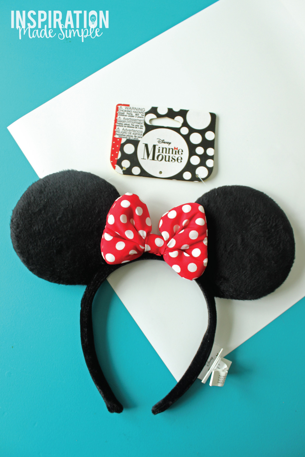 DIY Personalized Minnie Mouse Ears