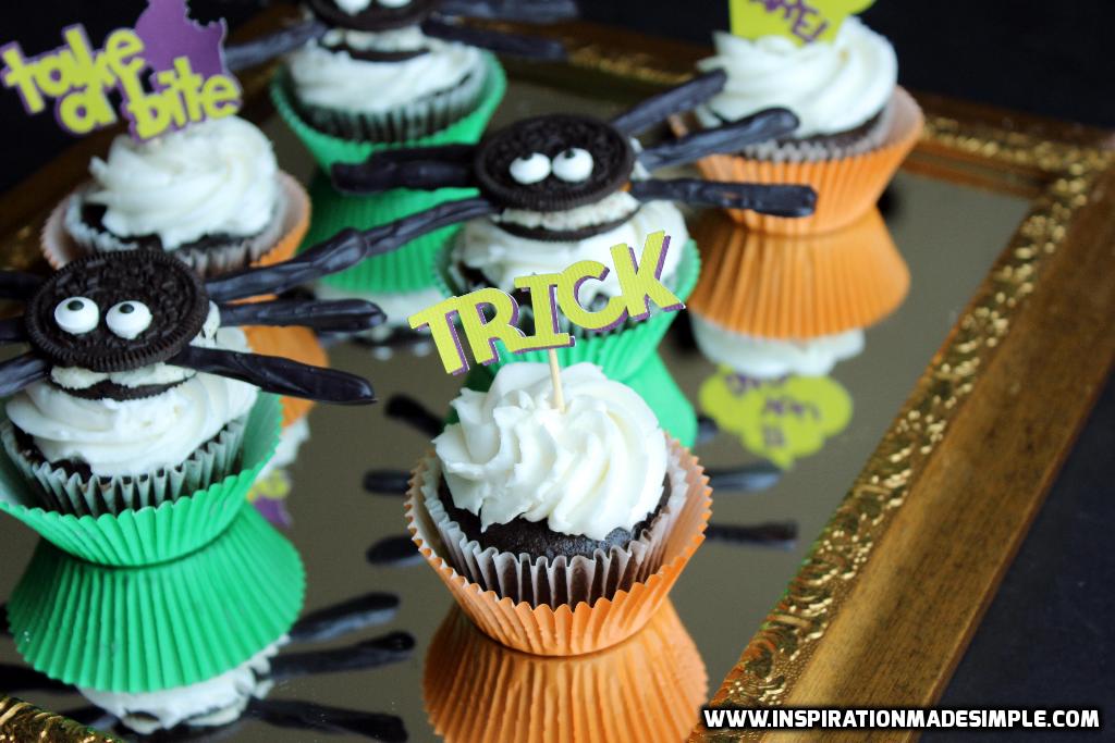 DIY Halloween Cupcake Toppers