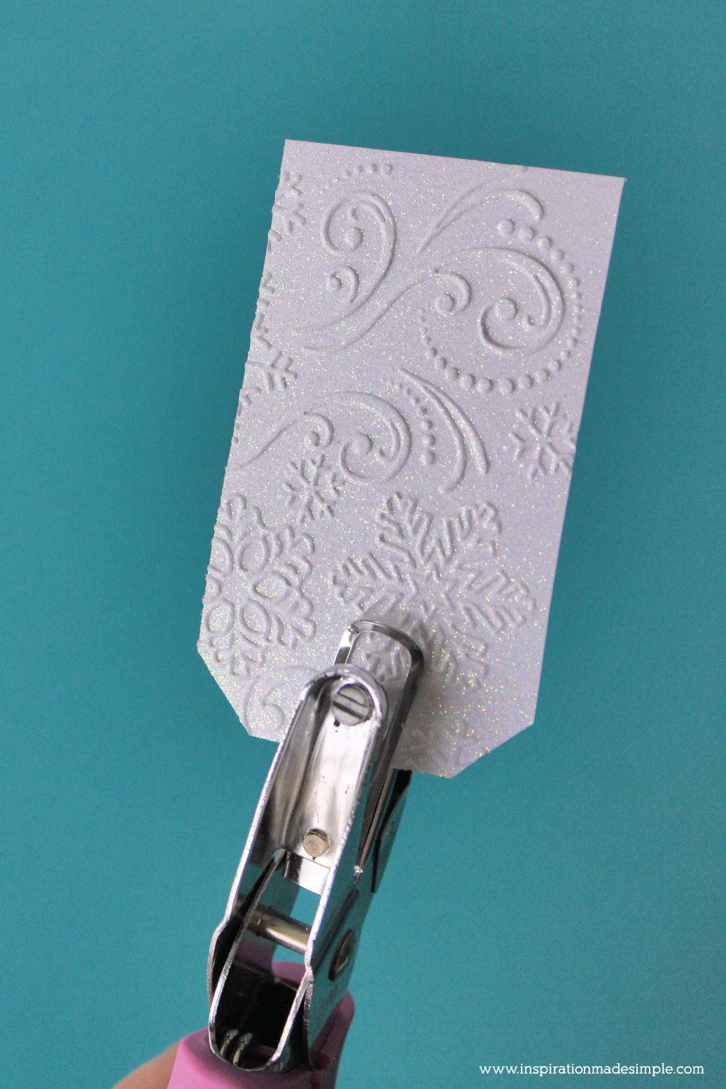 Simple and Classic DIY Embossed Gift Tags