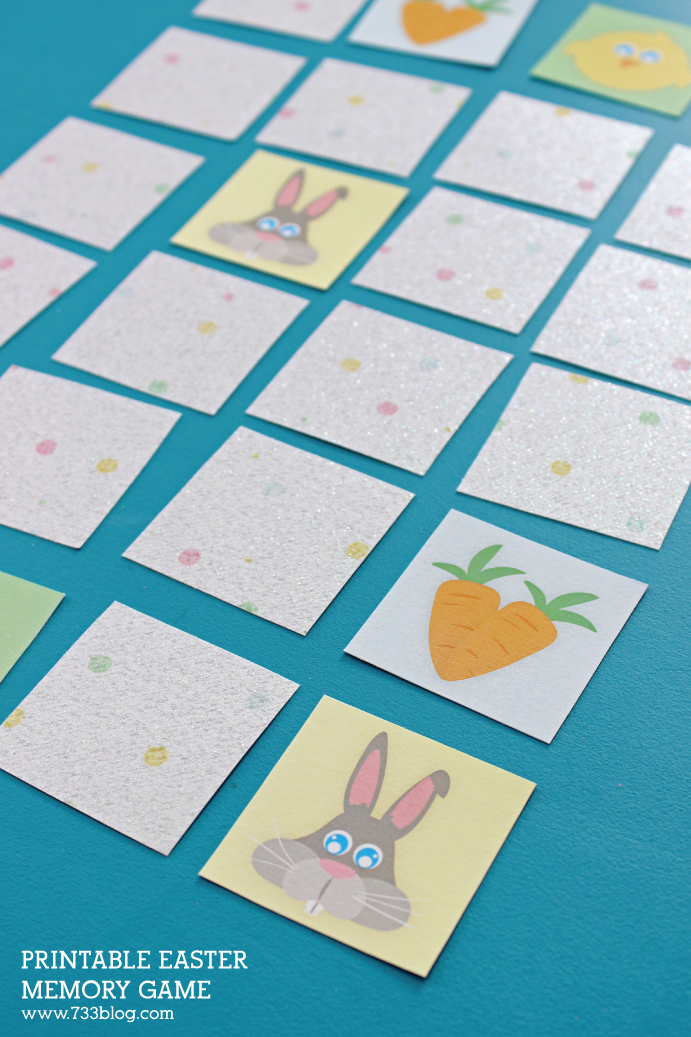 Printable Easter Memory Game