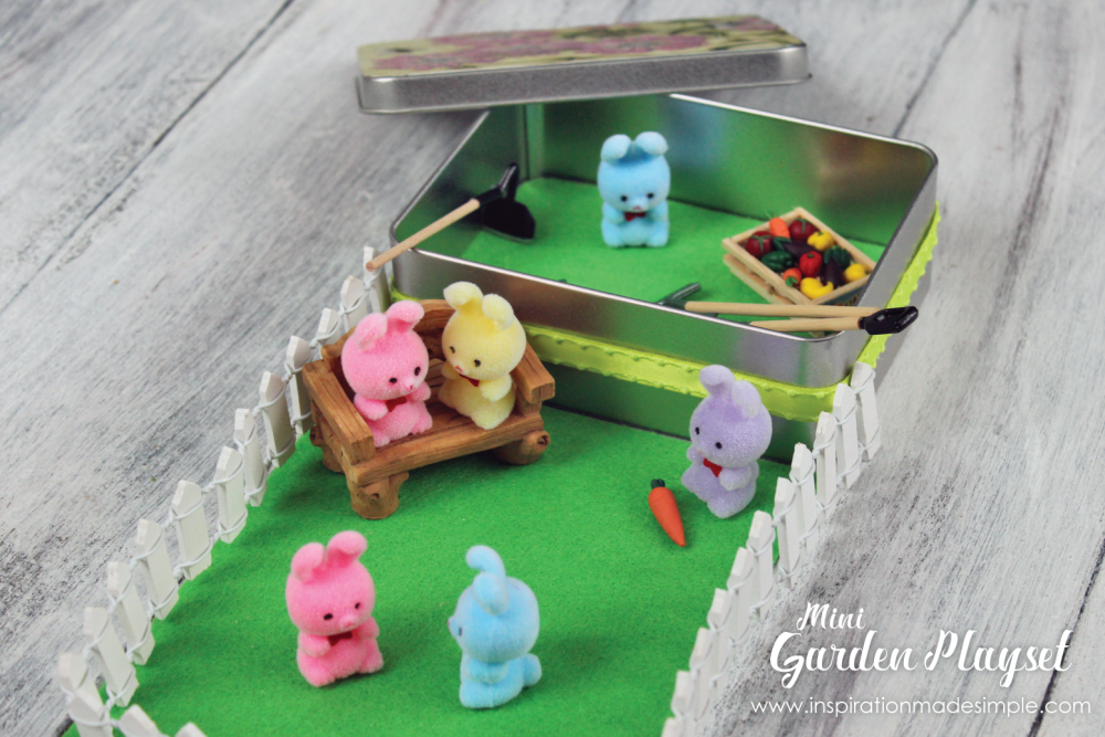 DIY Miniature Garden Kids Craft - fun on the go activity